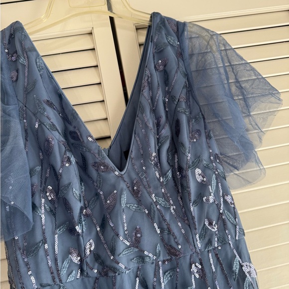 Ever Pretty High Low Blue Dress - Picture 6 of 10